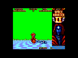 Space Harrier II screenshot 2 for Amstrad CPC